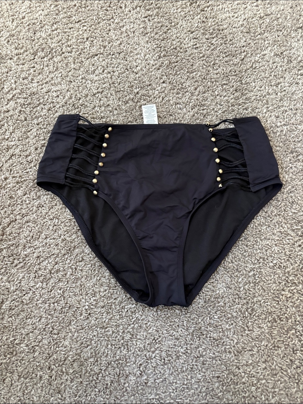 Kenneth Cole Black Swim Bottom